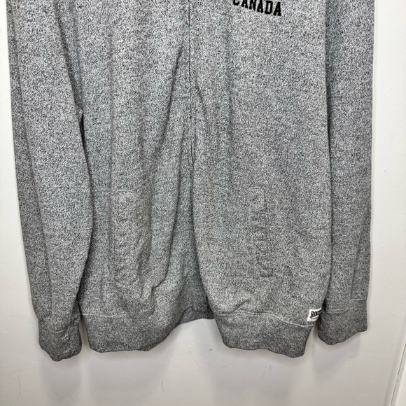 Roots Grey Full Zip Sweater Size XXL - Picture 2 of 12
